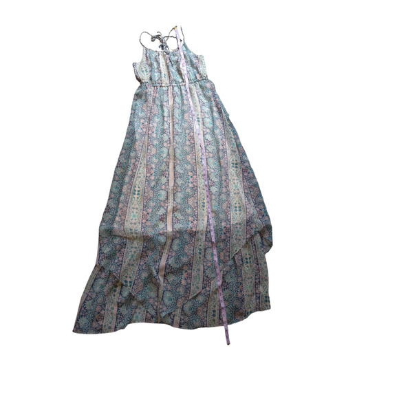 American Eagle Paisley Boho Print Maxi Dress - sheer and flowy - size M - Picture 14 of 16